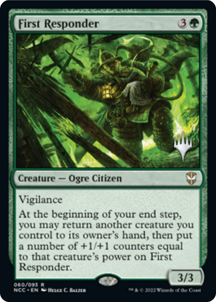 First Responder (60) [PPSNC] - MTG Single