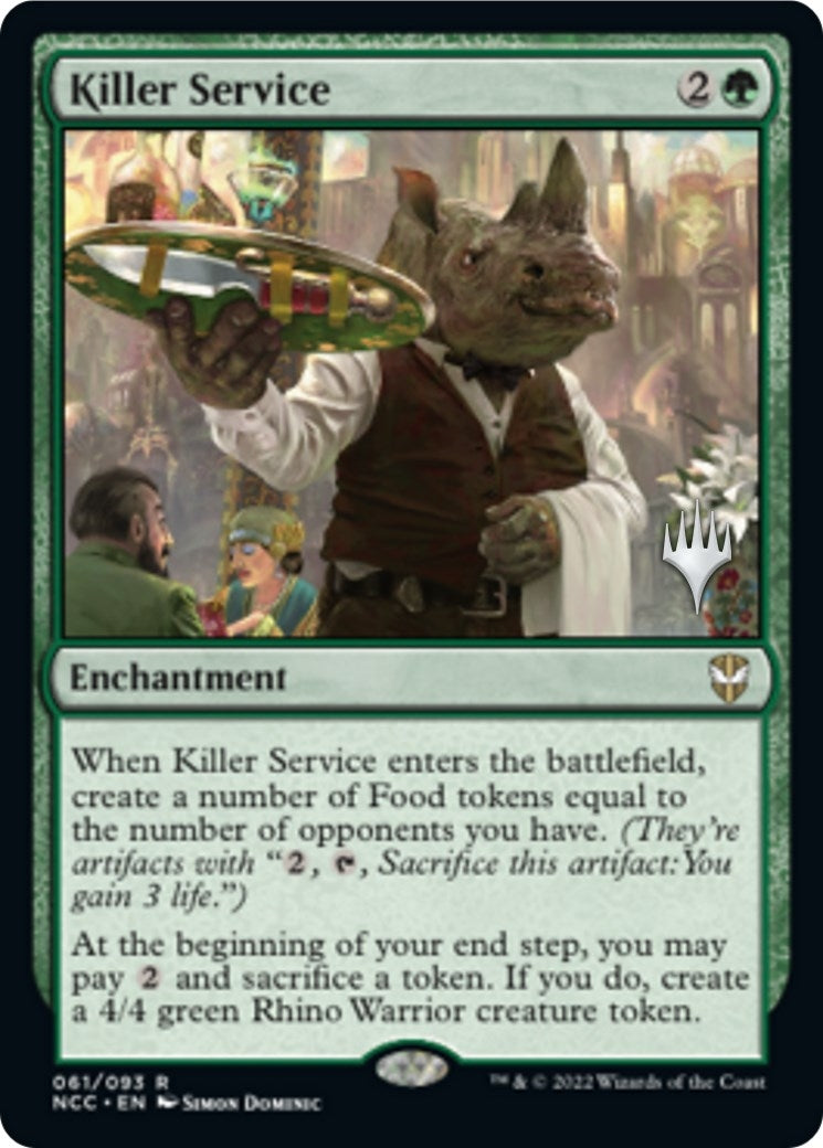 Killer Service (61) [PPSNC] - MTG Single