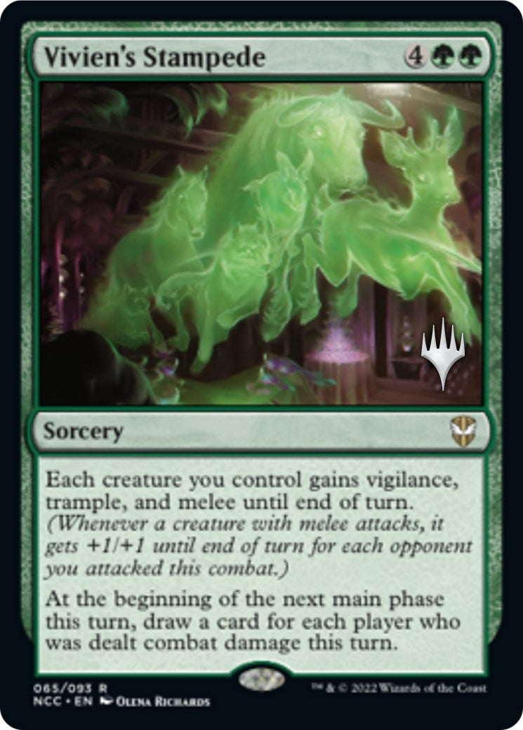 Vivien’s Stampede (65) [PPSNC] - MTG Single
