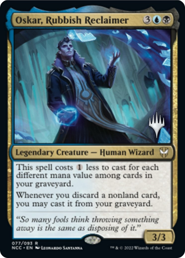 Oskar Rubbish Reclaimer (77) [PPSNC] - MTG Single