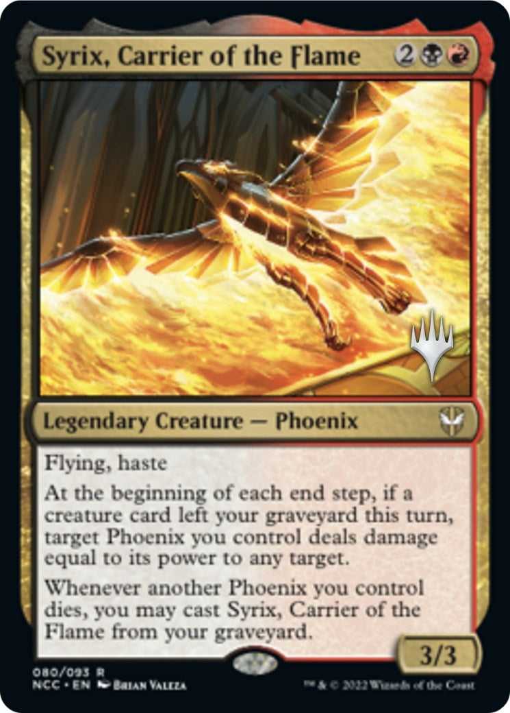 Syrix Carrier of the Flame (80) [PPSNC] - MTG Single