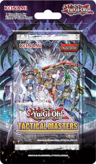 Tactical Masters Blister Pack [1st Edition] (TAMA) - YuGiOh Sealed