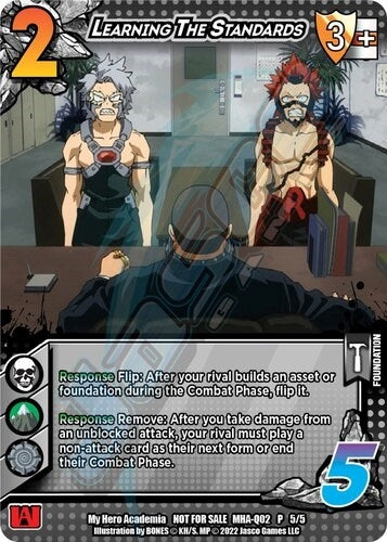 Learning The Standards (Quirk Pack 2) (255) [MHAP] - UniVersus Single