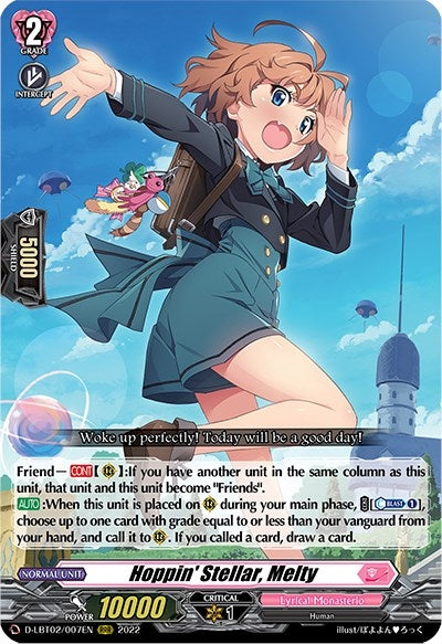 Hoppin’ Stellar Melty (2007) [D-LBT02] - Cardfight Vanguard Single