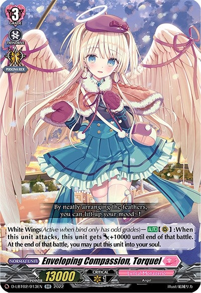 Enveloping Compassion Torquel (2013) [D-LBT02] - Cardfight Vanguard Single