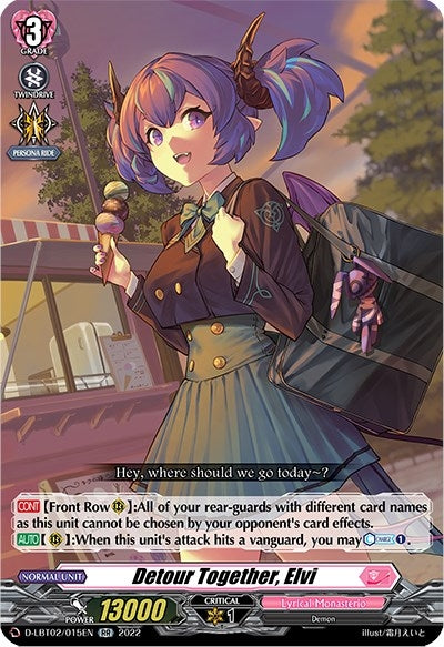 Detour Together Elvi (2015) [D-LBT02] - Cardfight Vanguard Single
