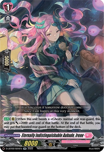 Eternally Indistinguishable Aubade Irene (2024) [D-LBT02] - Cardfight Vanguard Single