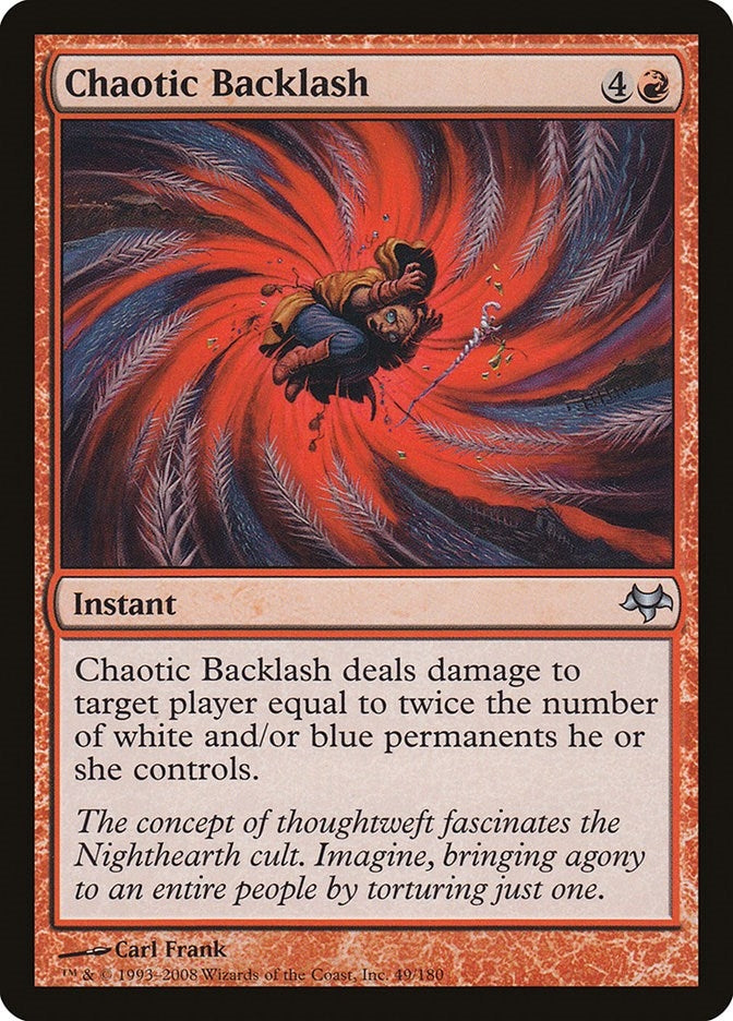 Chaotic Backlash (49) [EVE] - MTG Single