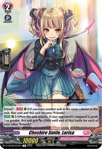 Cheshire Smile Larisa (2037) [D-LBT02] - Cardfight Vanguard Single