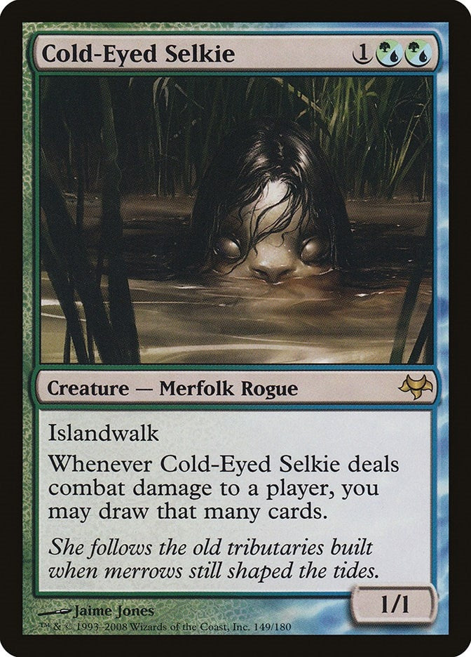 Cold-Eyed Selkie (149) [EVE] - MTG Single