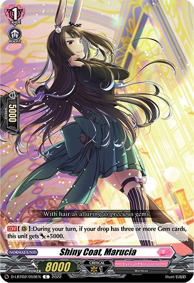 Shiny Coat Marucia (2059) [D-LBT02] - Cardfight Vanguard Single