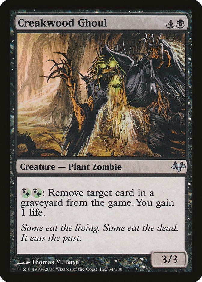 Creakwood Ghoul (34) [EVE] - MTG Single