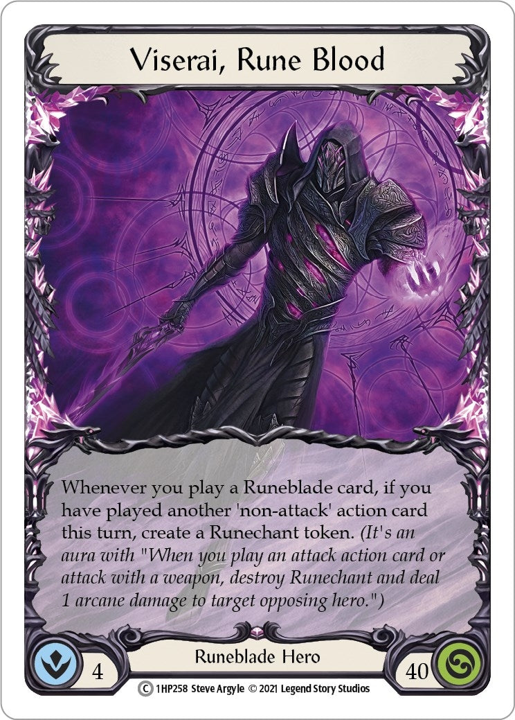 Viserai Rune Blood (1) [1HP] - Flesh and Blood TCG Single