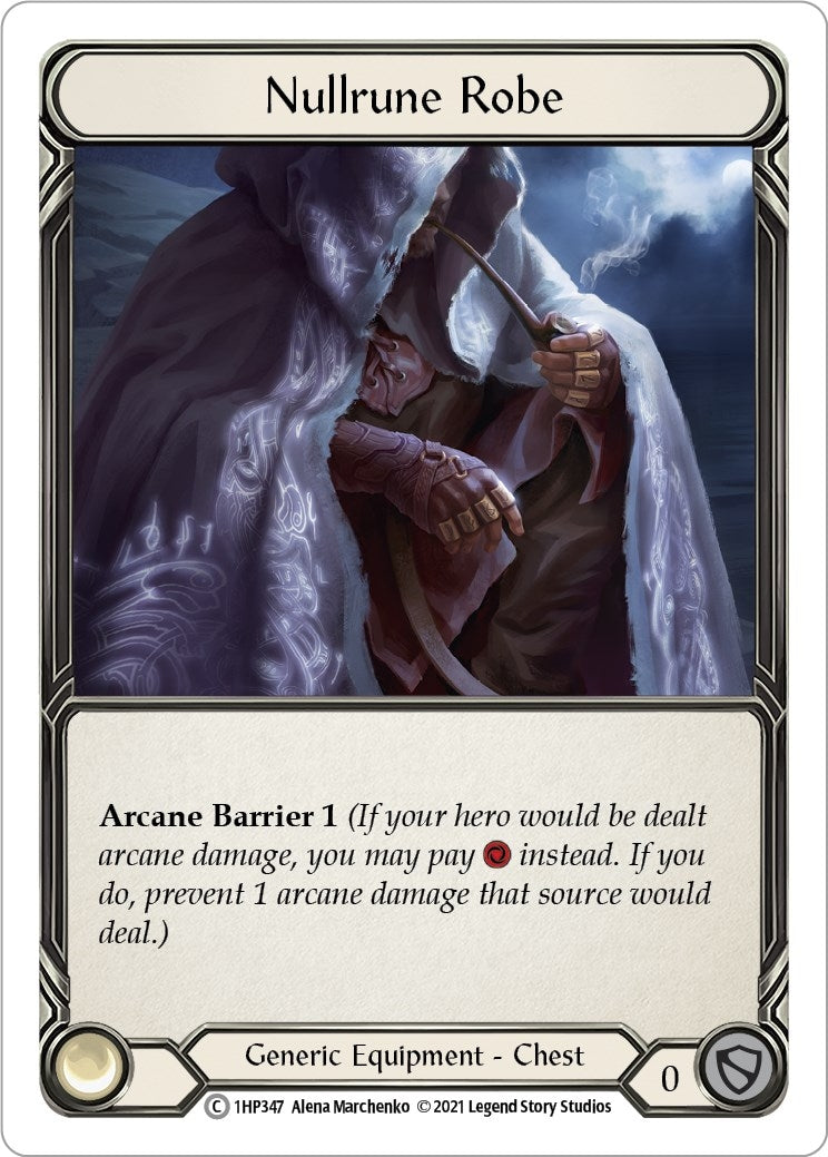 Nullrune Robe (1) [1HP] - Flesh and Blood TCG Single