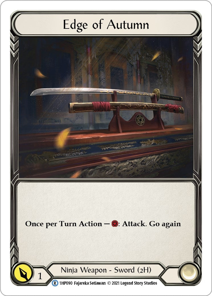 Edge of Autumn (1) [1HP] - Flesh and Blood TCG Single