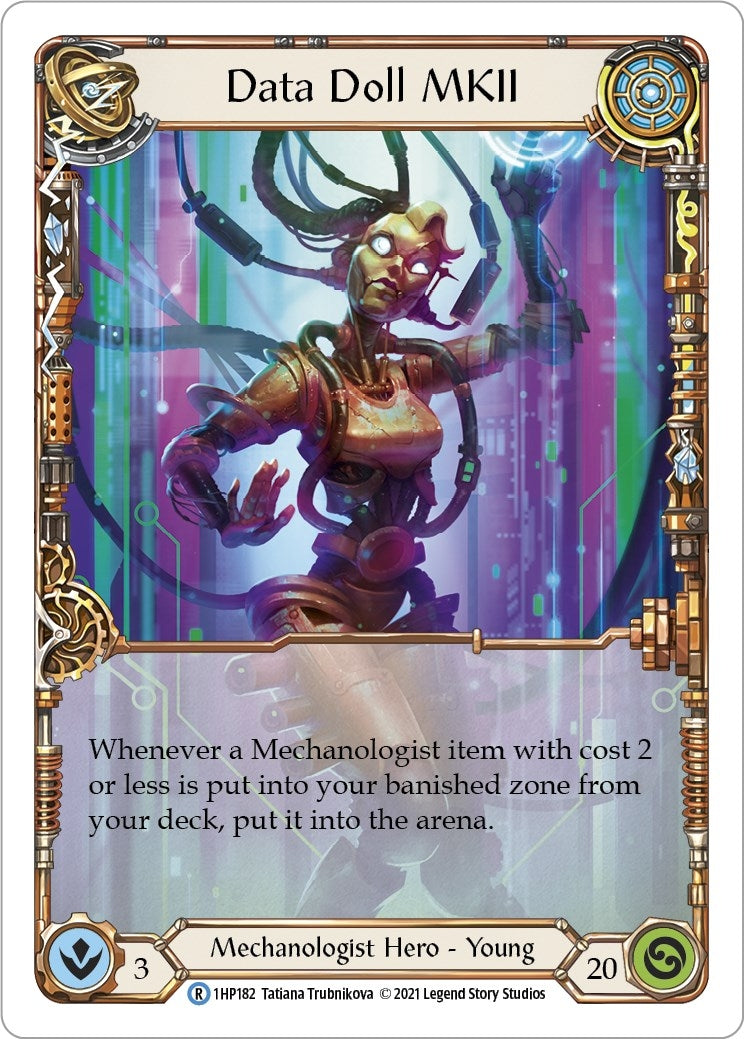 Data Doll MKII (1) [1HP] - Flesh and Blood TCG Single