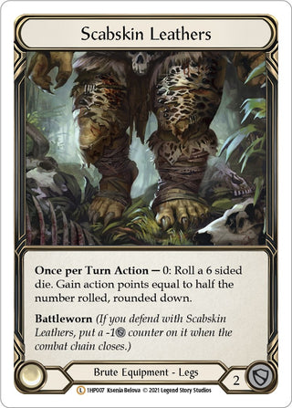 Scabskin Leathers (1) [1HP] - Flesh and Blood TCG Single