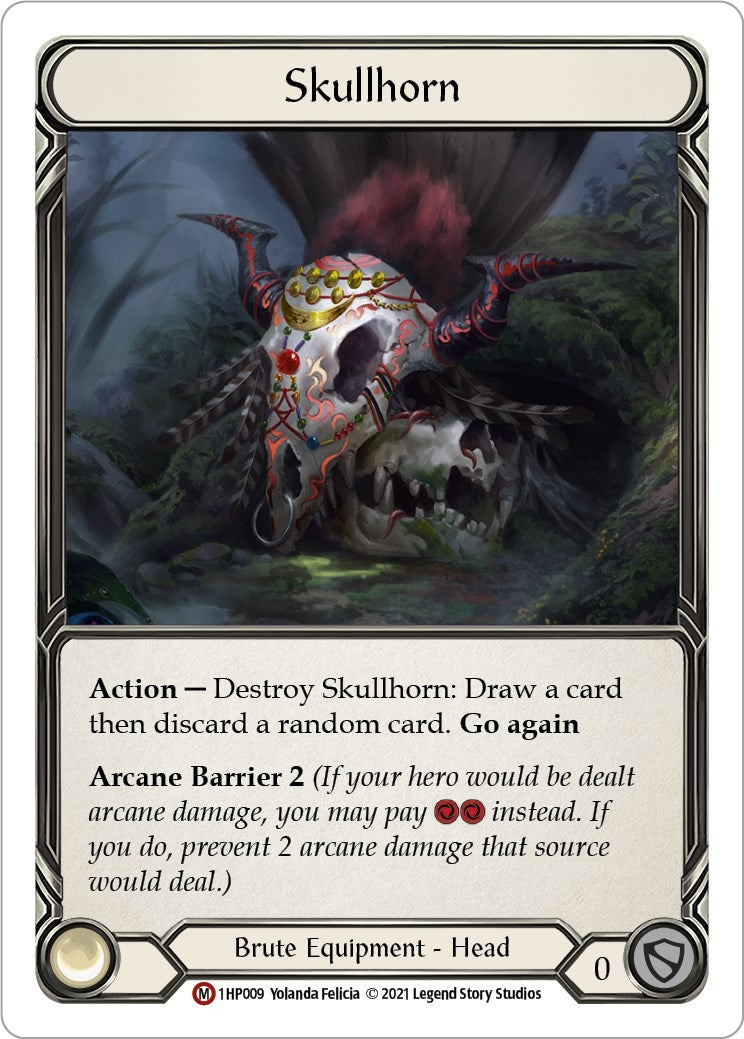 Skullhorn (1) [1HP] - Flesh and Blood TCG Single