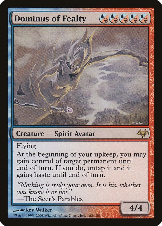Dominus of Fealty (102) [EVE] - MTG Single