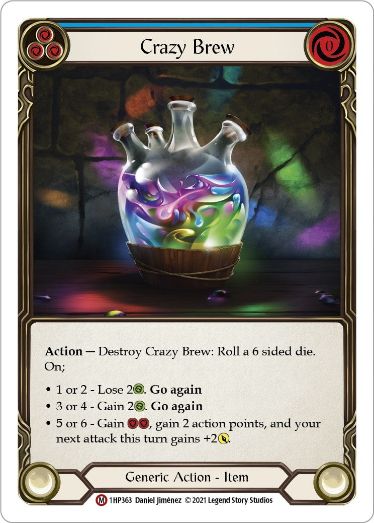 Crazy Brew (1) [1HP] - Flesh and Blood TCG Single