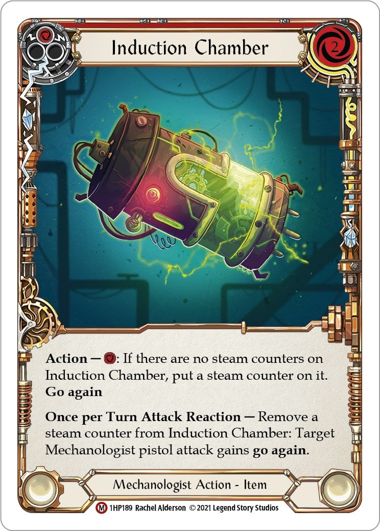 Induction Chamber (1) [1HP] - Flesh and Blood TCG Single