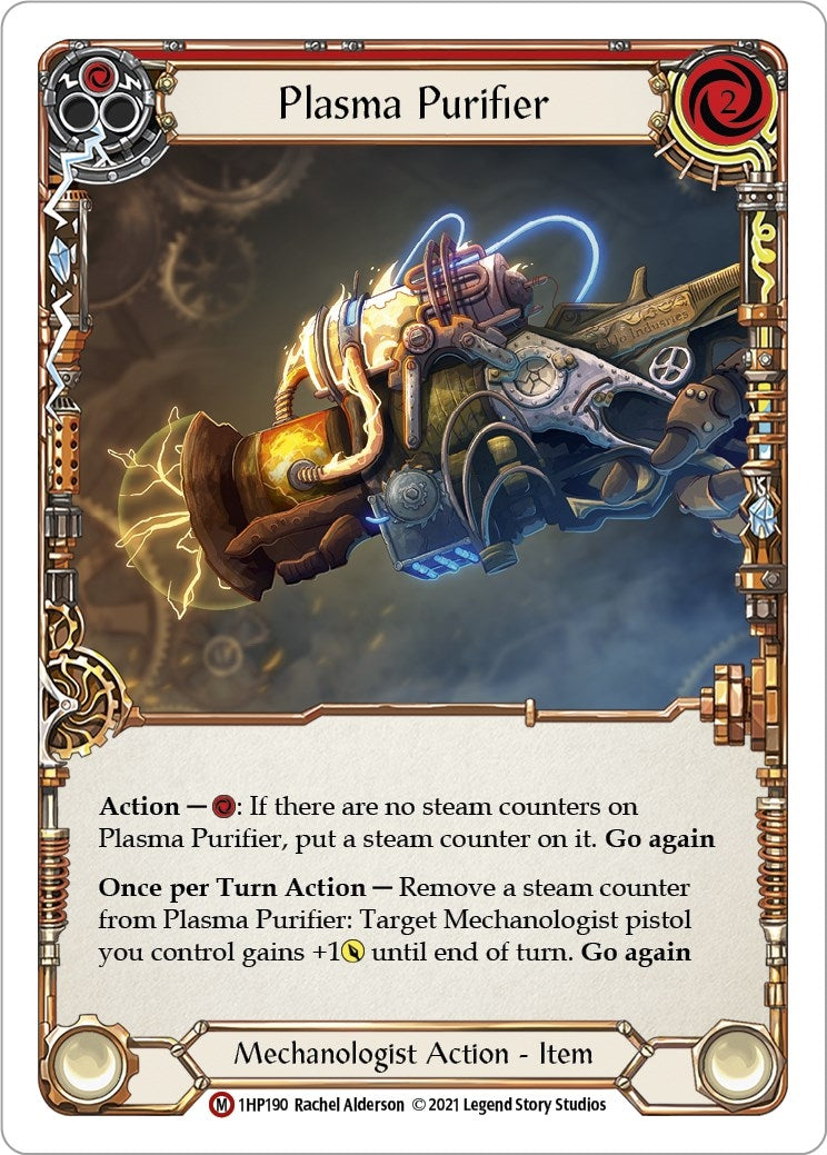 Plasma Purifier (1) [1HP] - Flesh and Blood TCG Single