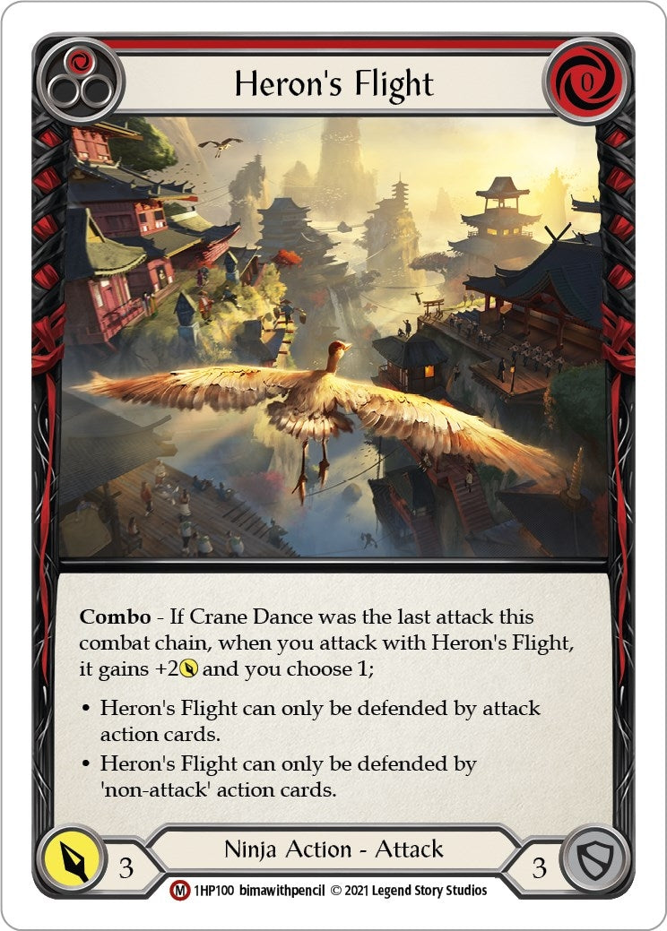 Heron’s Flight (1) [1HP] - Flesh and Blood TCG Single