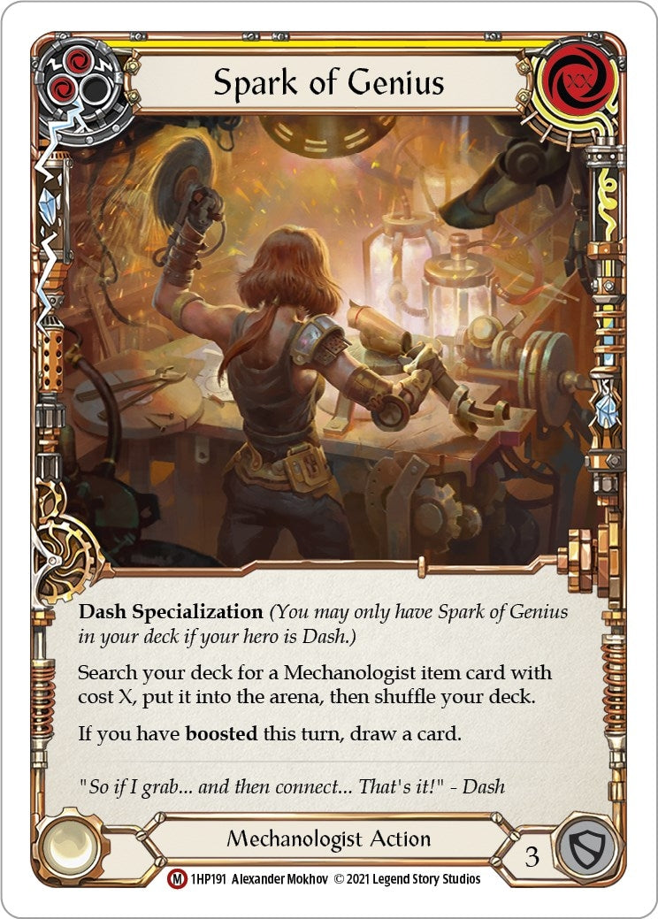 Spark of Genius (1) [1HP] - Flesh and Blood TCG Single