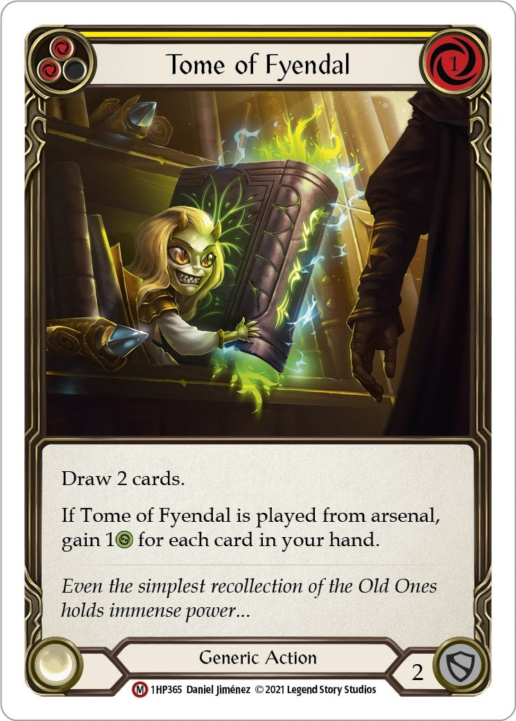 Tome of Fyendal (1) [1HP] - Flesh and Blood TCG Single