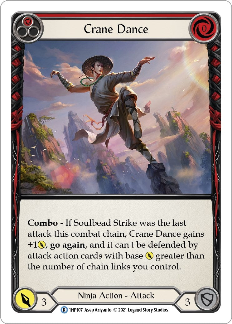 Crane Dance (Red) (1) [1HP] - Flesh and Blood TCG Single
