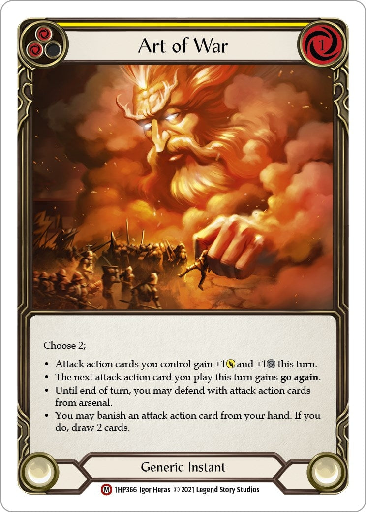 Art of War (1) [1HP] - Flesh and Blood TCG Single