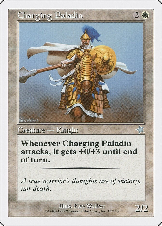 Charging Paladin (12) [S99] - MTG Single