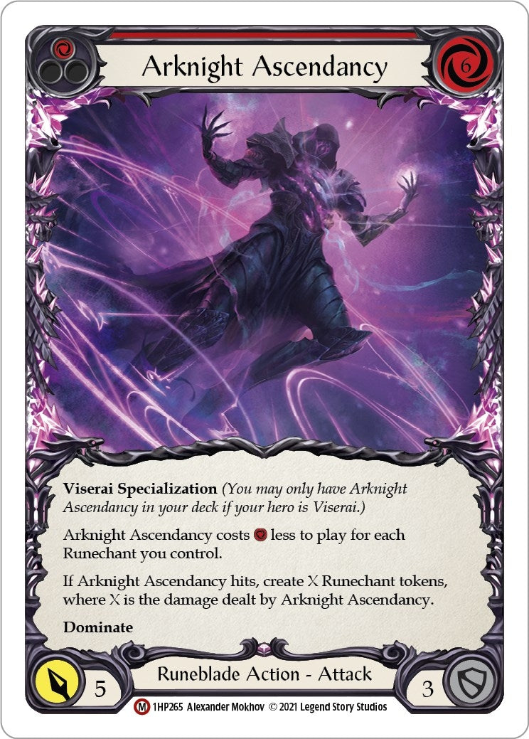 Arknight Ascendancy (1) [1HP] - Flesh and Blood TCG Single