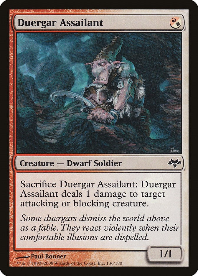 Duergar Assailant (136) [EVE] - MTG Single