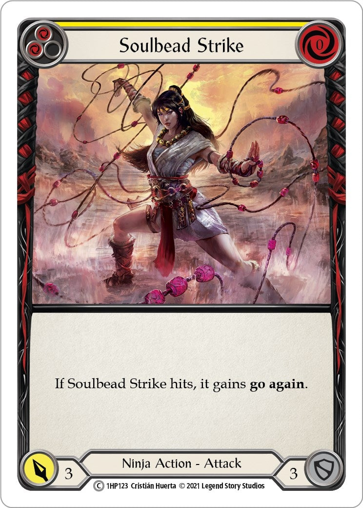 Soulbead Strike (Yellow) (1) [1HP] - Flesh and Blood TCG Single