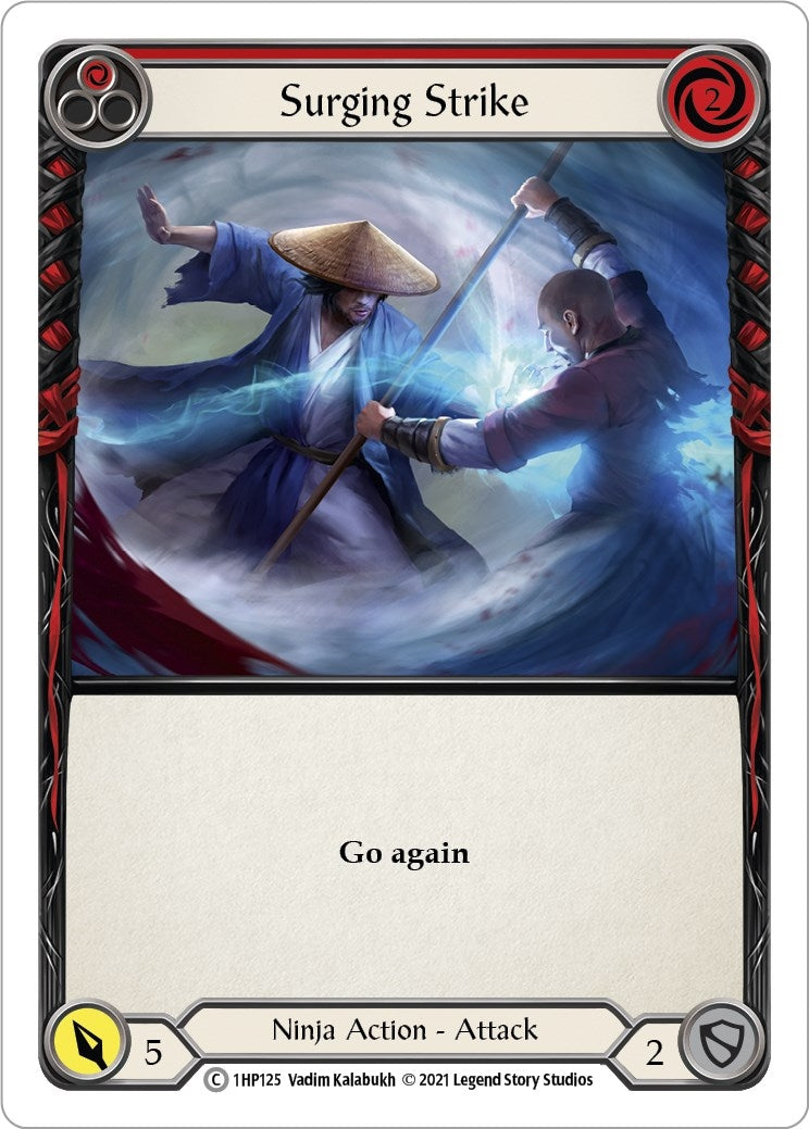 Surging Strike (Red) (1) [1HP] - Flesh and Blood TCG Single