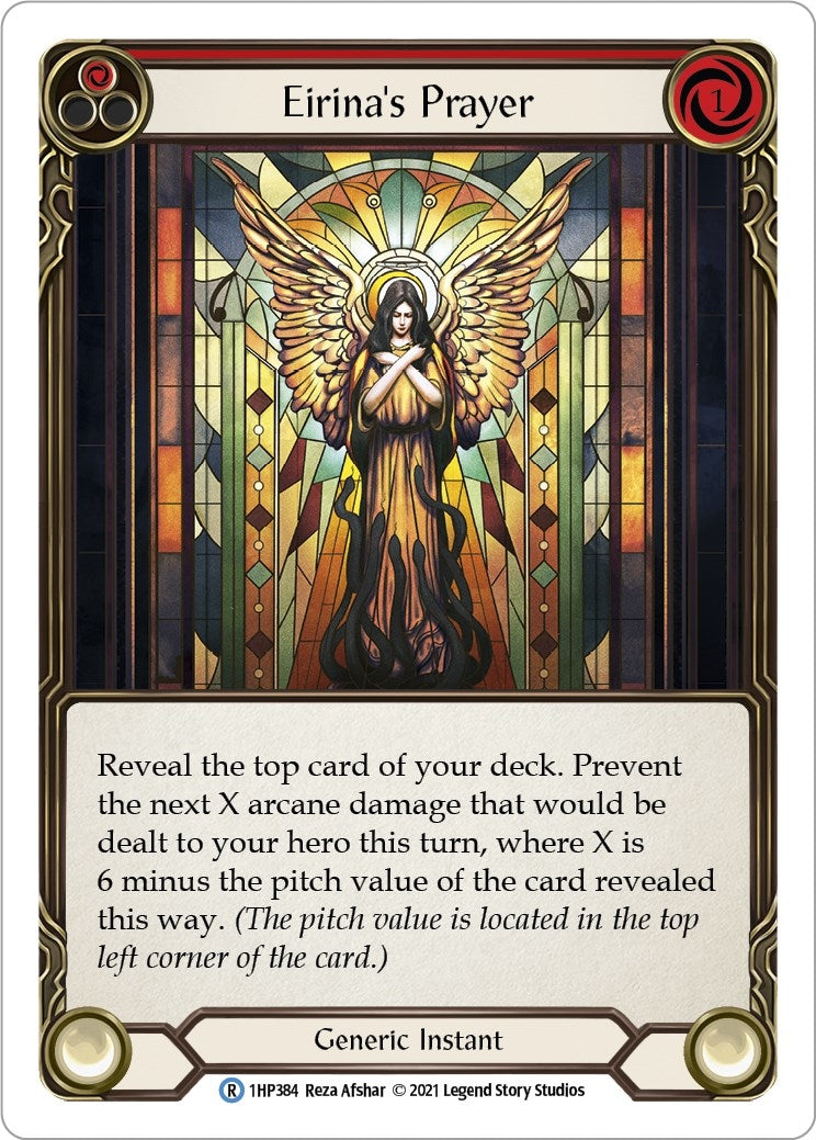Eirina’s Prayer (Red) (1) [1HP] - Flesh and Blood TCG Single