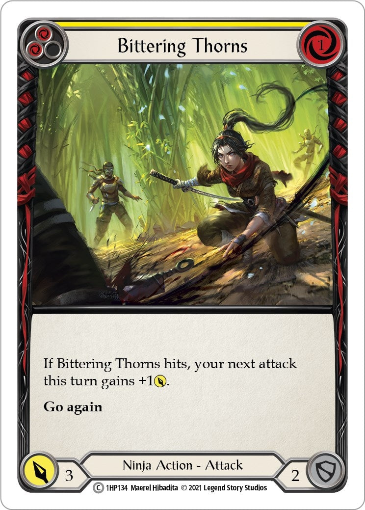 Bittering Thorns (1) [1HP] - Flesh and Blood TCG Single