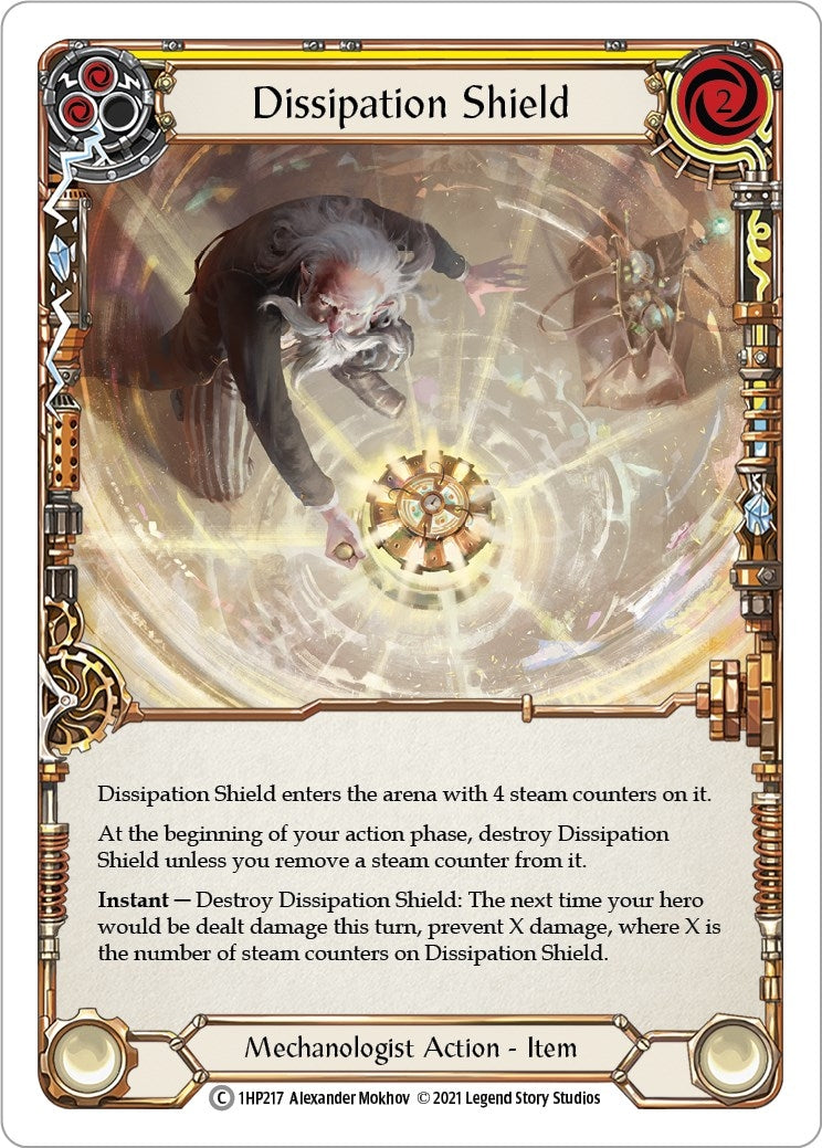 Dissipation Shield (1) [1HP] - Flesh and Blood TCG Single