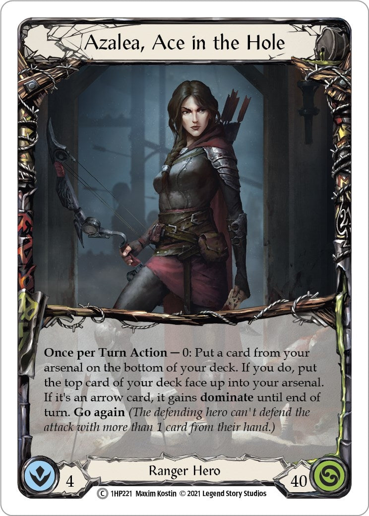Azalea Ace in the Hole (1) [1HP] - Flesh and Blood TCG Single