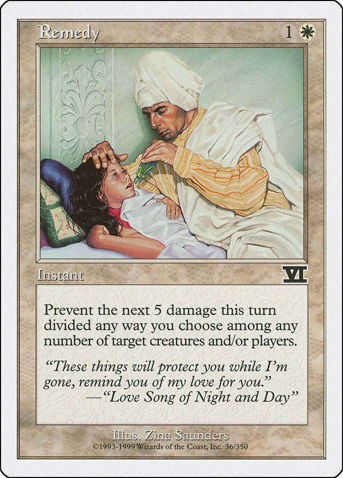 Remedy (36) [6ED] - MTG Single