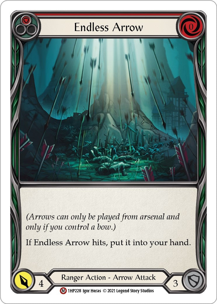 Endless Arrow (1) [1HP] - Flesh and Blood TCG Single