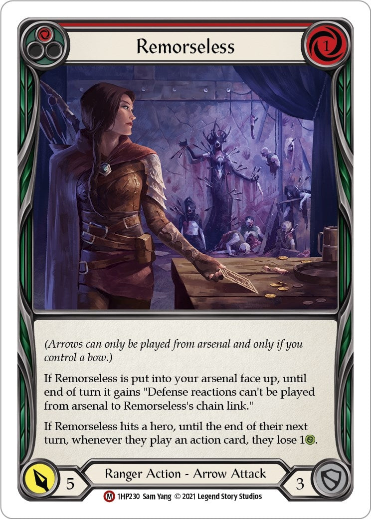 Remorseless (1) [1HP] - Flesh and Blood TCG Single