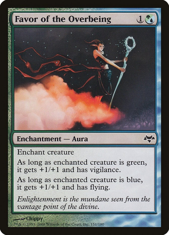 Favor of the Overbeing (151) [EVE] - MTG Single