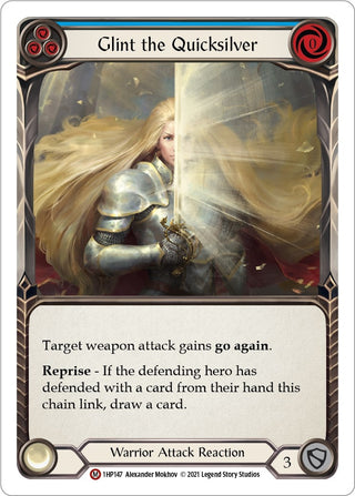 Glint the Quicksilver (1) [1HP] - Flesh and Blood TCG Single