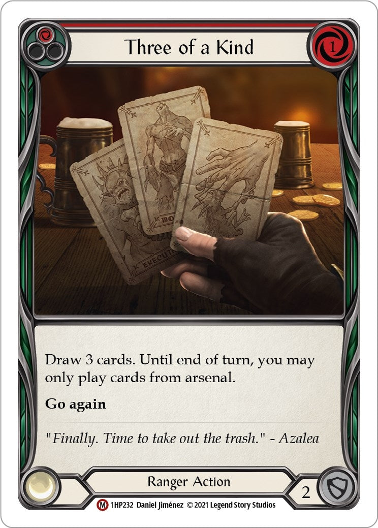 Three of a Kind (1) [1HP] - Flesh and Blood TCG Single