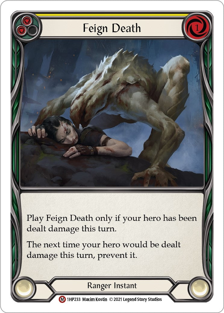 Feign Death (1) [1HP] - Flesh and Blood TCG Single