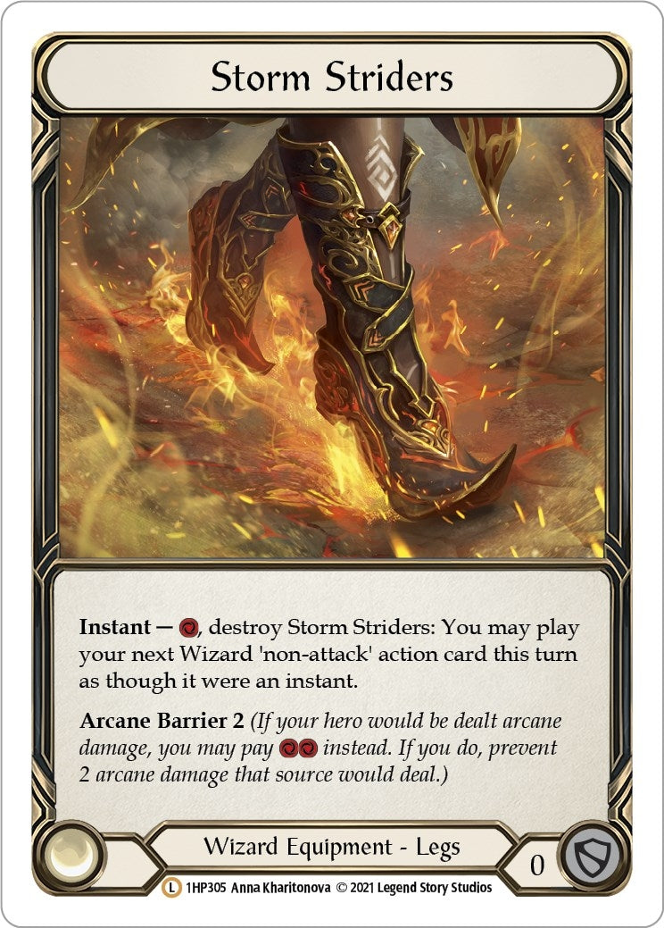 Storm Striders (1) [1HP] - Flesh and Blood TCG Single