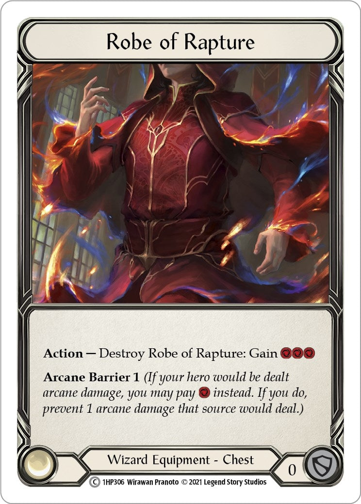 Robe of Rapture (1) [1HP] - Flesh and Blood TCG Single