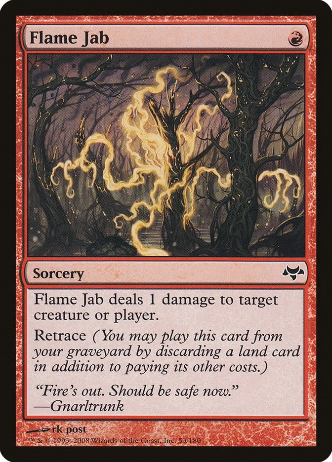Flame Jab (53) [EVE] - MTG Single